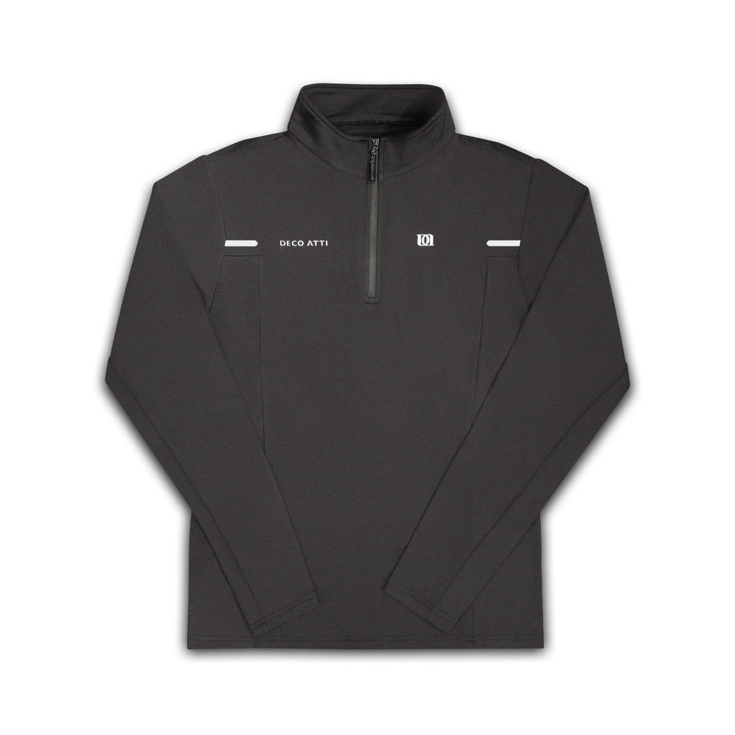 DECO ATTI DTEKI HALF ZIP SET - BLACK